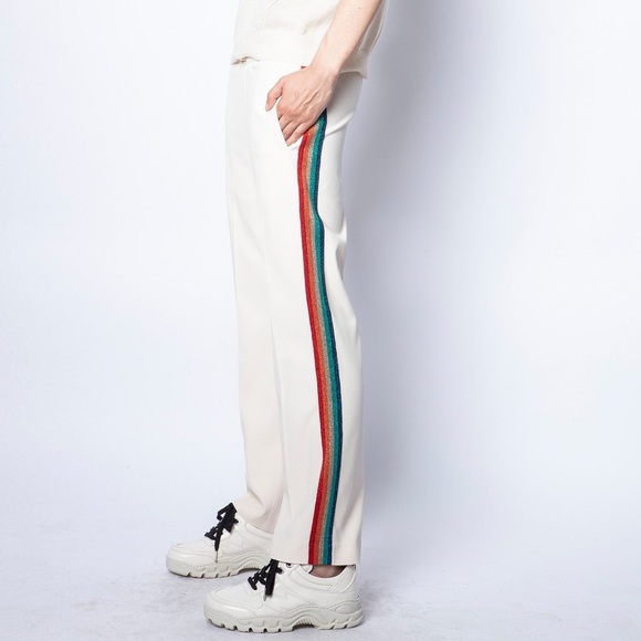 Zadig & Voltaire Poème Crêpe Satin Pants Size EU38 USM New w/Tag Retail $328 - Picture 1 of 13